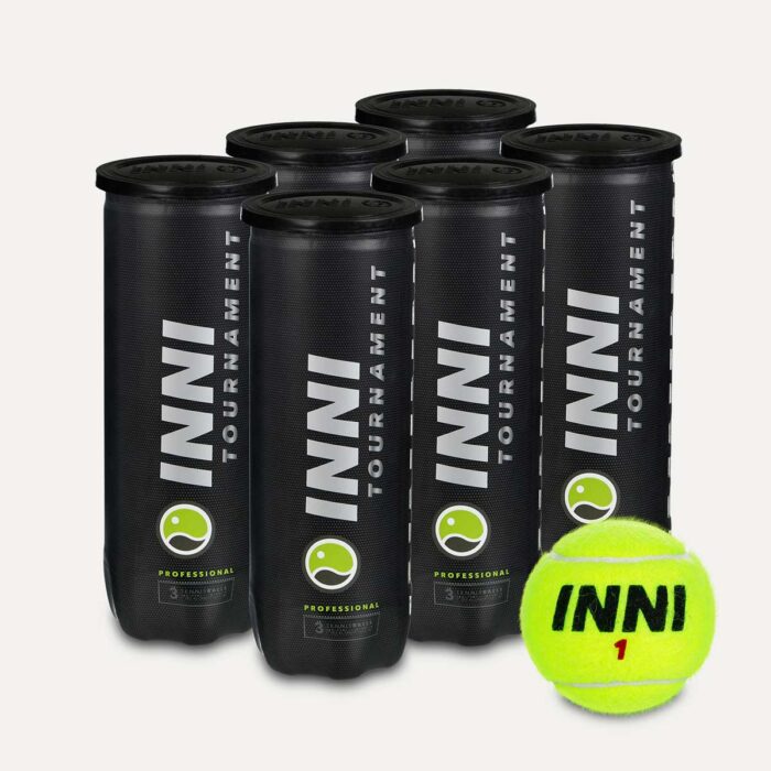 Bola De Tênis<br> INNI Tournament<br> Kit 6 Tubos