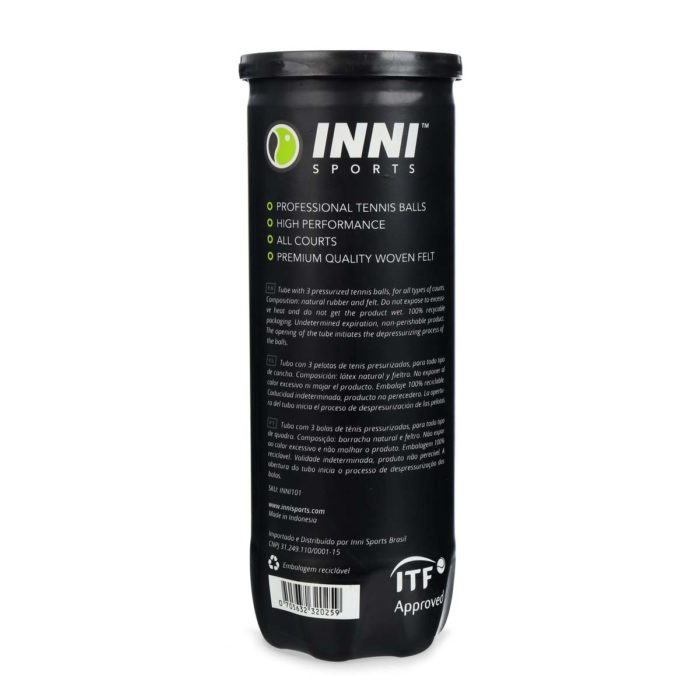Bola De Tênis<br> INNI Tournament<br> Caixa C/ 24 Tubos - Image 7