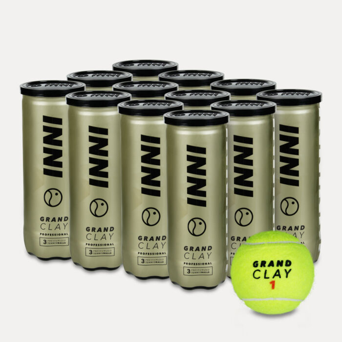 Bola De Tênis<br> INNI Grand Clay<br> Kit 12 Tubos