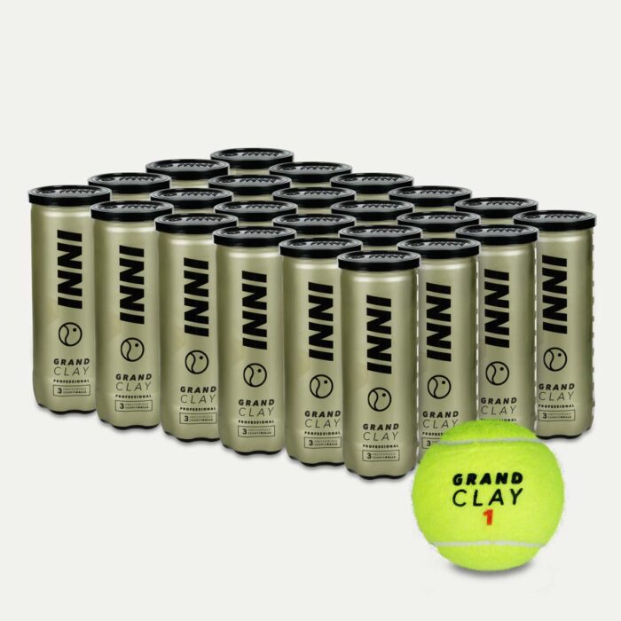 Bola De Tênis<br> INNI Grand Clay<br> Caixa C/ 24 Tubos