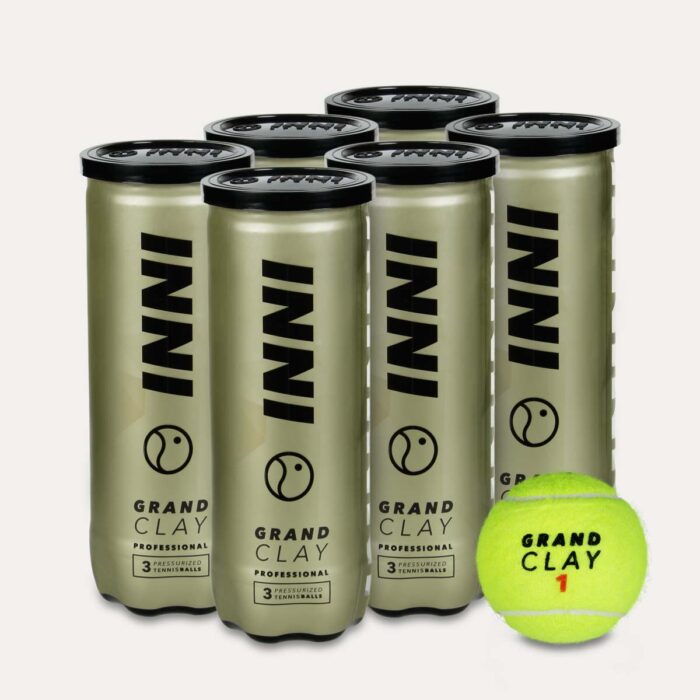 Bola De Tênis<br> INNI Grand Clay<br> Kit 6 Tubos