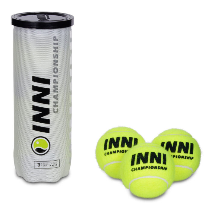 Bola De Tênis <br>INNI Championship <br> 1 Tubo Com 3 Bolas - Image 4