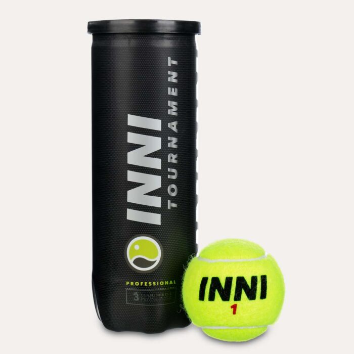 Bola De Tênis<br> INNI Tournament<br> 1 Tubo Com 3 Bolas